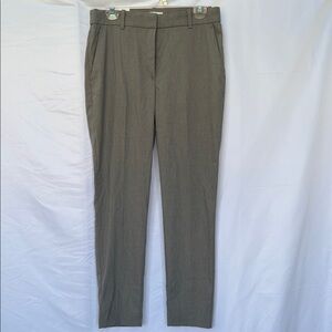 NWT H&M Gray Ankle-Length Slacks Trousers - Size 10 (EU 42)